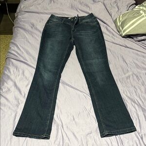 Maurices Dark Blue Flare Jeans